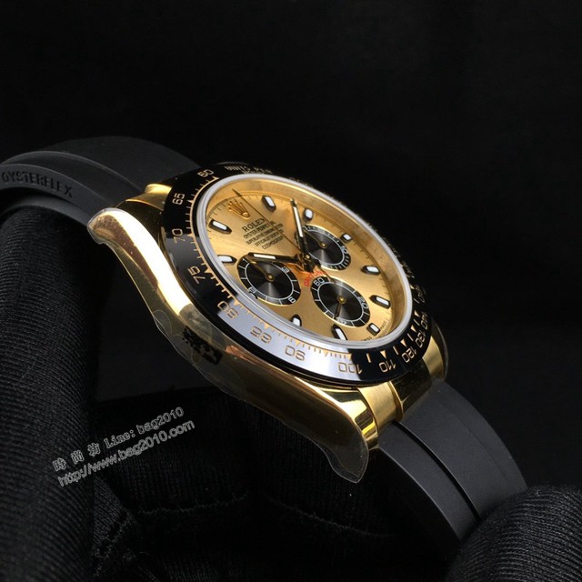 勞力士複刻手錶 Rolex超薄迪通拿新品 灰白金迪 玫瑰金迪 黃金迪 熊貓迪經典男士腕表  gjs2028